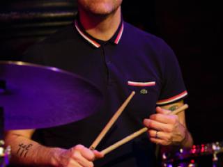 The Bad Plus: David King 20140408 - Gustav Eckart, Fotografie