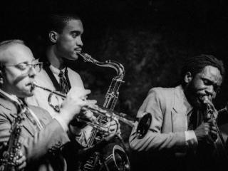 Art Blakey Messengers 1989 03 - Gustav Eckart, Photography