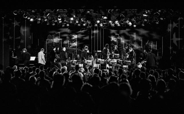 Burghausen Mingus Bigband 1999 1 - Gustav Eckart, Fotografie