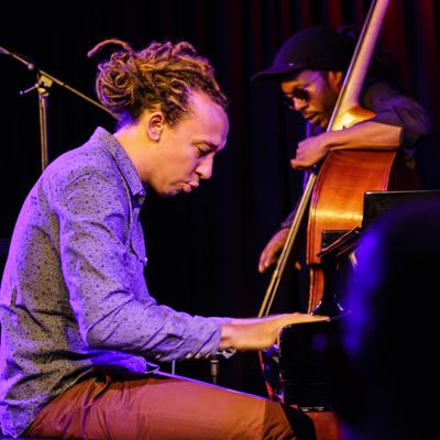 Gerald Clayton Trio - Gerald Clayton Joe Sanders 20140711 - Gustav Eckart, Fotografie