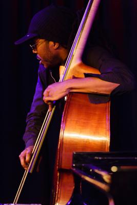 Gerald Clayton Trio - Joe Sanders 20140711 - Gustav Eckart, Photography