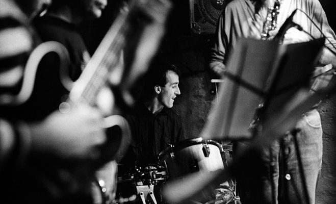 Tim Berne Bobby Previte 1990 - Gustav Eckart, Fotografie