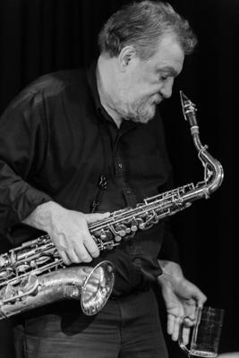 Evan Parker 20131210 - Gustav Eckart, Photography